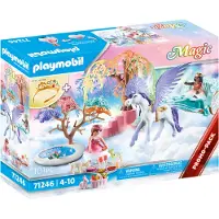 Playmobil Piknikki Pegaso-vaunulla