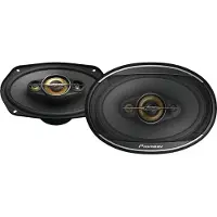 Pioneer TS-A6971F, 4-tie, 600 W, 100 W, 4 ohmia (O), 92 dB, 29 - 33000 Hz
