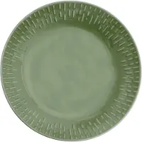 Aida Confetti pastalautanen 23 cm, olive