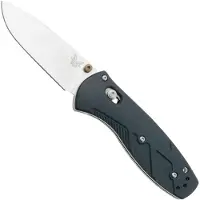 Benchmade Mini Barrage 585-03, Axis-Assist, S30V, Blue Canyon Richlite, pocket knife