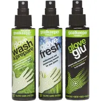 GloveGlu Järjestelmä X Huolto Ja Hoito Maalivahdin Hanskapakille 120ml 3 Yksiköt