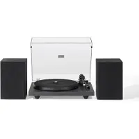 Crosley C62 Levysoitin kaiuttimilla (pähkinä)