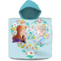 K-KIDS FROZEN Kylpyponcho, puuvillaa