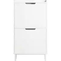 SoBuy Kenkäkaappi FSR151-W Valkoinen