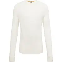 BOSS for man. 50501762 Turtleneck jumper off-white (XXL), Casual, Cotton
