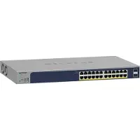 Netgear GS724TP-300EUS, Hallittu, L2/L3/L4, Gigabit Ethernet (10/100/1000), Täysin kaksipuolinen, Power over Ethernet -tuki, Telineasennus