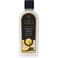 Ashleigh & Burwood London Lamp Fragrance Sicilian Lemon täyttöpakkaus katalyyttiseen lamppuun 500 ml