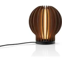 Eva Solo Radiant LED ladattava valaisin pyöreä Smoked oak