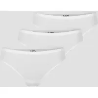 ICANIWILL Invisible Thong 3-pack White