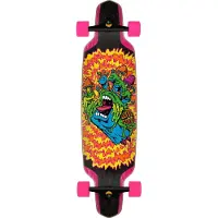 Santa Cruz Toxic Hand 9.50 X 37.52 Drop Down Risteilijä Skeittilauta