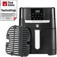 OBH Nordica Easy Fry & Grill Precision 2In1 Sort - Air Fryer - Black - 4.2 L