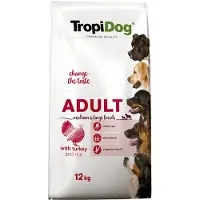 Tropidog 2x12kg Premium Adult Medium/Large koiran kuivaruoka