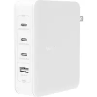 Belkin 140W 4-Port GaN Wall Charger - Virtalähde, Valkoinen