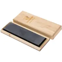 Skerper Arkansas Natural Bench Stone NABE20, Hard Black Arkansas