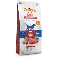 Calibra DOG life senior medium tuoretta naudanlihaa kuiva koiranruoka 12 kg