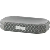 Lene Bjerre Marion saippuakuppi 13,5x9 cm Monument grey-Silver