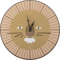 Bloomingville Harrison Wall Clock - Brown - Ø 23 cm