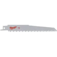 Milwaukee Sawzall Sahalaita puulle / muoville 150mm 6 tpi (3) MIL48001075
