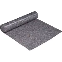 Relaxdays Liukumaton tekstiilisuoja 1x25 m., väri harmaa