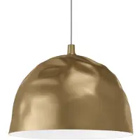 Foscarini Riippuvalaisin , Bump, himmennettävä, Kulta / messinki, Olohuone, Muovi, Design
