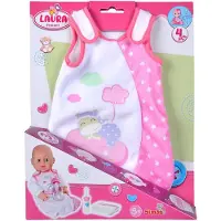 Simba Laura Bedtime Accessories Set nuken tarvikepakkaus
