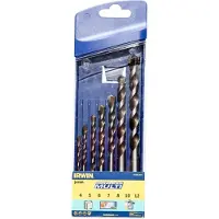 Irwin Poranteräsarja CORDLESS; 4-12 mm; 7 kpl.