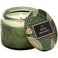 Voluspa Petite Jar CandleTemple Moss (20 h)