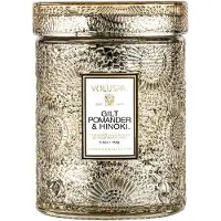 Voluspa Small Jar Candle Gilt Pomander & Hinoki - 156 g