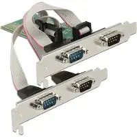 DeLOCK – PCI Express Card to 4 x Serial RS-232 (89557)