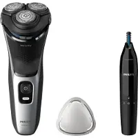Philips Shaver 3000 Series - Sähköparranajokone märkä- ja kuiva-ajoon - S3143/02