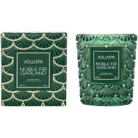 Voluspa Noble Fir Garland Holiday Collection Classic Boxed Candle 184