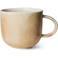 HK Living Home Chef -muki korvalla 32 cl Rustic cream-brown