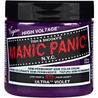 Manic Panic Semi-Permanent Hair Color Cream Ultra Violet
