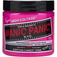 Manic Panic Semi-Permanent Hair Color Cream Candy Pink