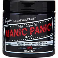 Manic Panic Semi-Permanent Hair Color Cream Classic Raven