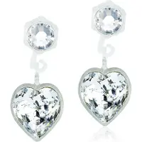 Blomdahl Medical Plastic Pendant 6mm Crystal