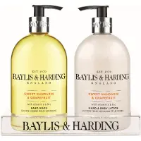 BAYLIS & HARDING Signature Sweet Mandarin & Grapefruit 2 Bottle Set 1