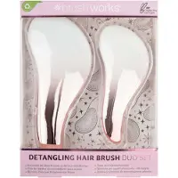 Brushworks Detangling Hair Brush Duo Set