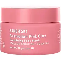 Sand & Sky Australian Pink Clay Porefining Face Mask Travel Size 30 g