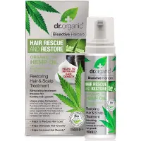 Dr Organic Hemp Oil Hair & Scalp Treatment Mousse 150 ml