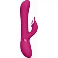 VIVE Chou G-Spot Rabbit & Clitoral Stimulator Pink