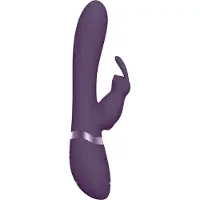 VIVE Taka Inflatable & Vibrating Rabbit Purple
