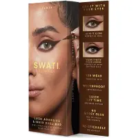 Swati Lash Adhesive Liquid Eyeliner, 0.9ml, Brown