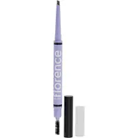 Florence By Mills Tint N Tame Eyebrow Pencil With Spoolie, Black Brown