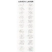 Love'n Layer Love Note Funky Sparkle Silver
