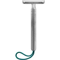 Muhle Companion Unisex Safety Razor Silver Matt Turquoise
