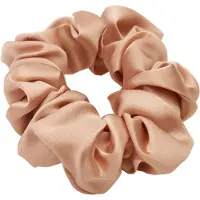 Lenoites Mulberry Silk Scrunchie Rose Gold