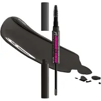 Nyx PROFESSIONAL MAKEUP Zero to Brow Longware Brow Gel 08 Black