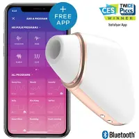 Satisfyer Love triangle incl. Bluetooth and App White
