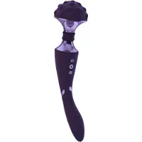 VIVE Shiatsu Bendable Massager Wand Purple